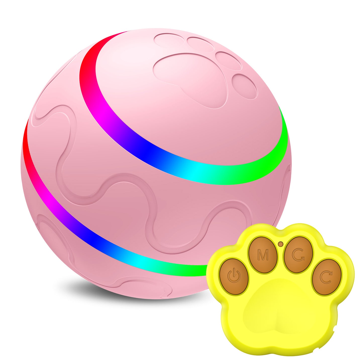 pet new dog wicked ball toy intelligent ball usb dog toys self rotating ball automatic rotation ball