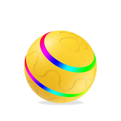 Pet New Dog Wicked Ball Toy Intelligent Ball USB Dog Toys Self Rotating Ball Automatic Rotation Ball