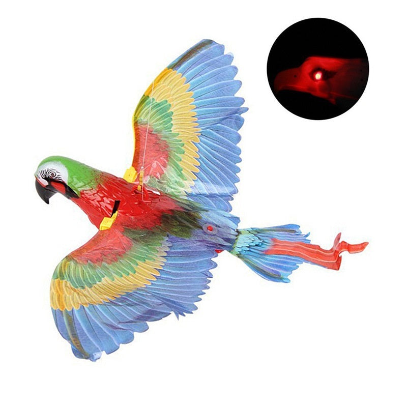 simulation bird cat interactive pet toys hanging eagle flying teasering play kitten dog toys animals cat accessories supplies