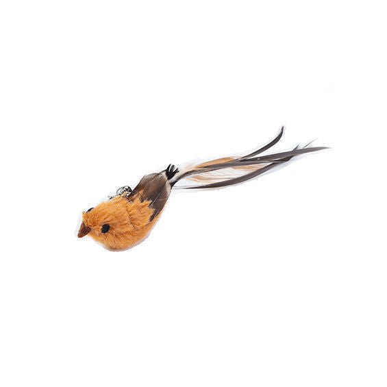 hands-free wire feather cat toy – suction cup teaser wand with flexible steel wire