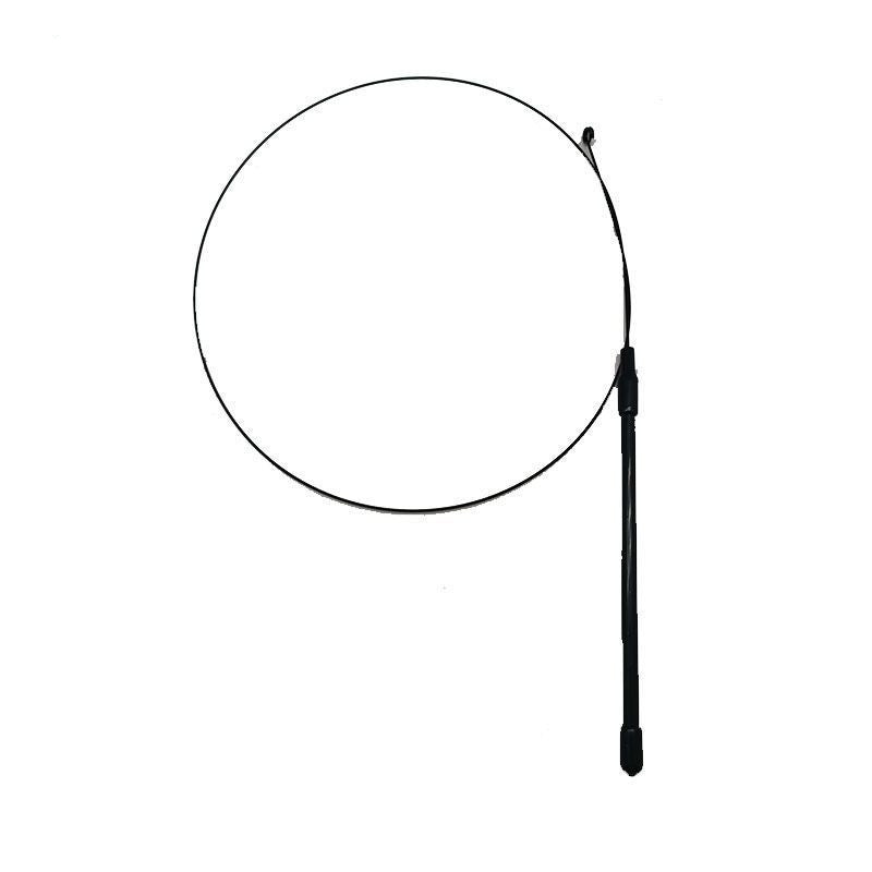 hands-free wire feather cat toy – suction cup teaser wand with flexible steel wire