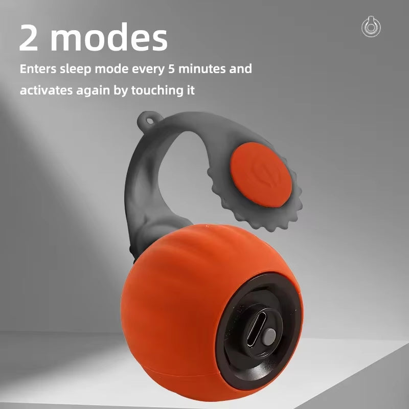 cat interactive ball toys automatic rolling ball faux tail rechargeable smart pet electric toy dog cat training imitate mouse