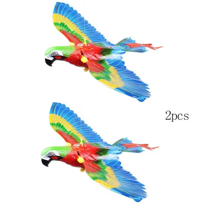 simulation bird cat interactive pet toys hanging eagle flying teasering play kitten dog toys animals cat accessories supplies