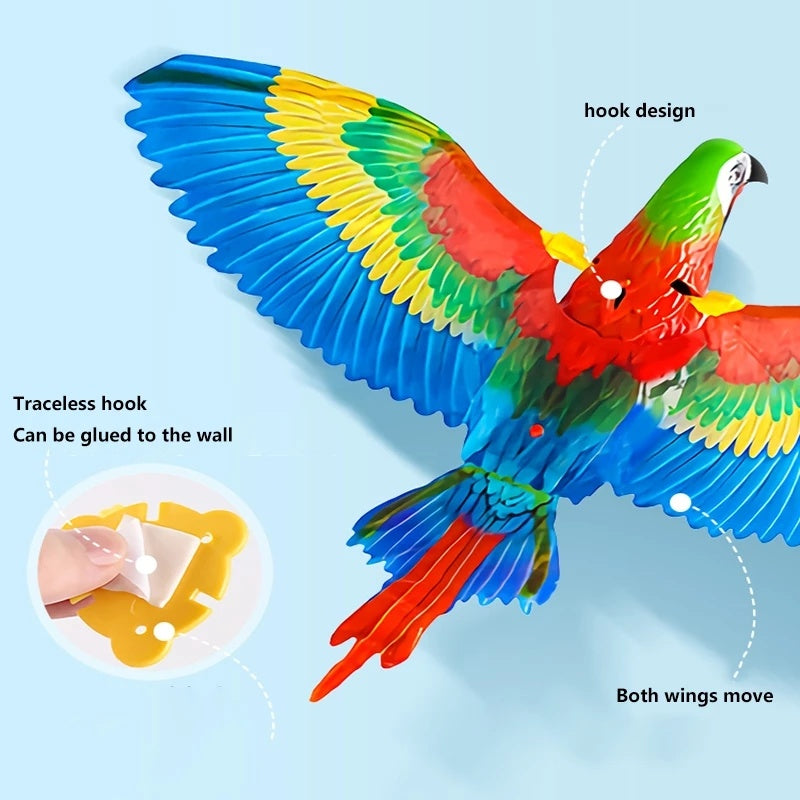 simulation bird cat interactive pet toys hanging eagle flying teasering play kitten dog toys animals cat accessories supplies