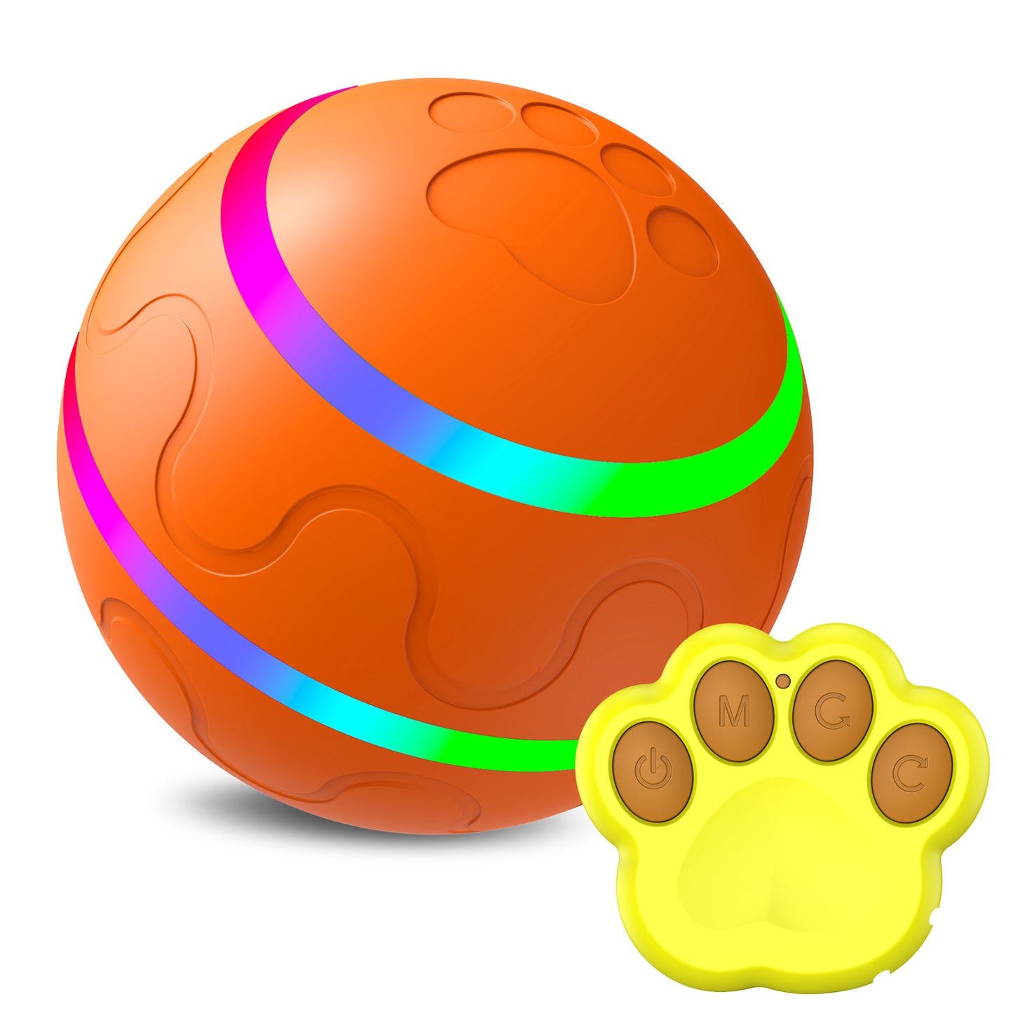 pet new dog wicked ball toy intelligent ball usb dog toys self rotating ball automatic rotation ball