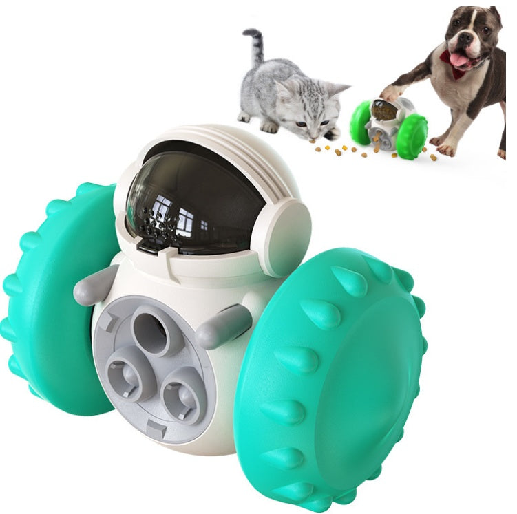 cat and dog toys slow food interactive balance car multifunctional fun development smart pet feeding dog toy car pets products