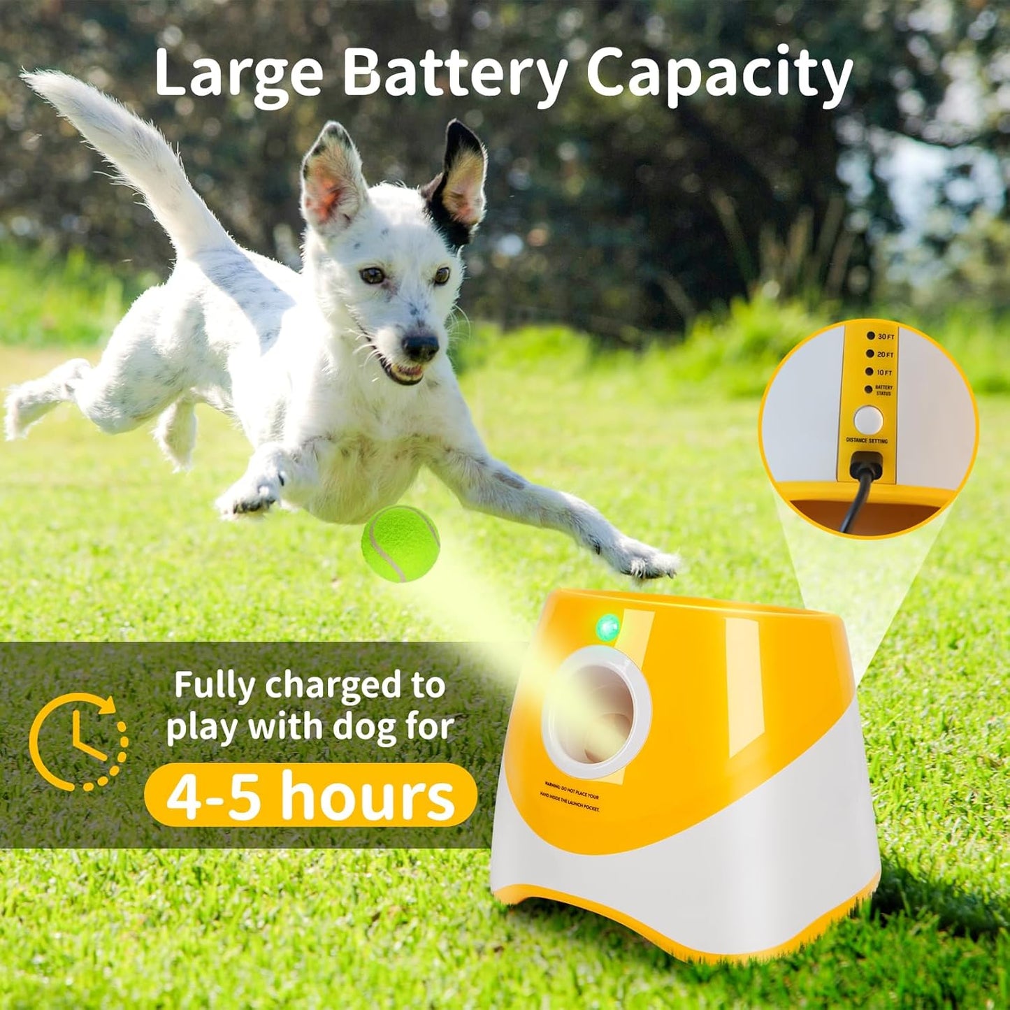 dog launcher automatic dogs chase toy tennis throwing pinball machine fun interactive throw rechargable catapult usb charging