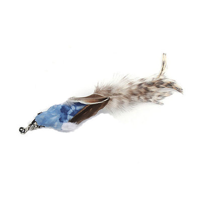 Hands-Free Wire Feather Cat Toy – Suction Cup Teaser Wand with Flexible Steel Wire