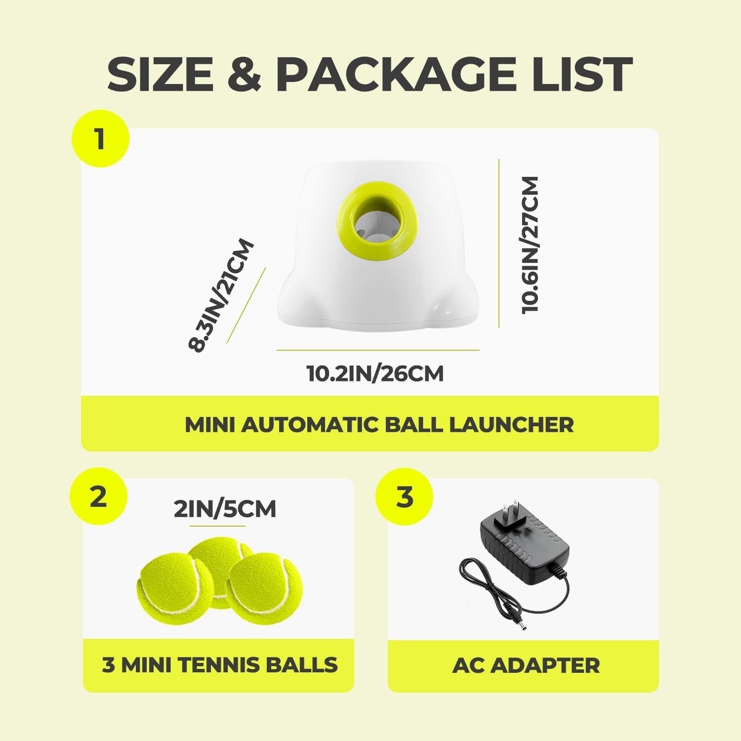 Automatic Dog Ball Launcher - Interactive Tennis Ball Thrower for Dogs